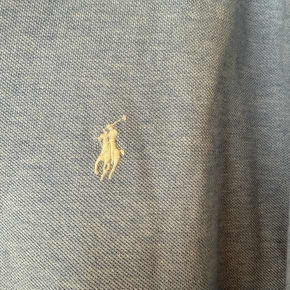Polo by Ralph Lauren Men's Light Blue Short Sleeve Polo Shirt in XXL - Picture 2 of 7